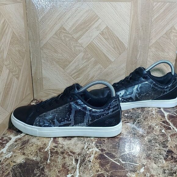 Fila women leather snake mesh fashion shoes size 7 - Picture 5 of 10